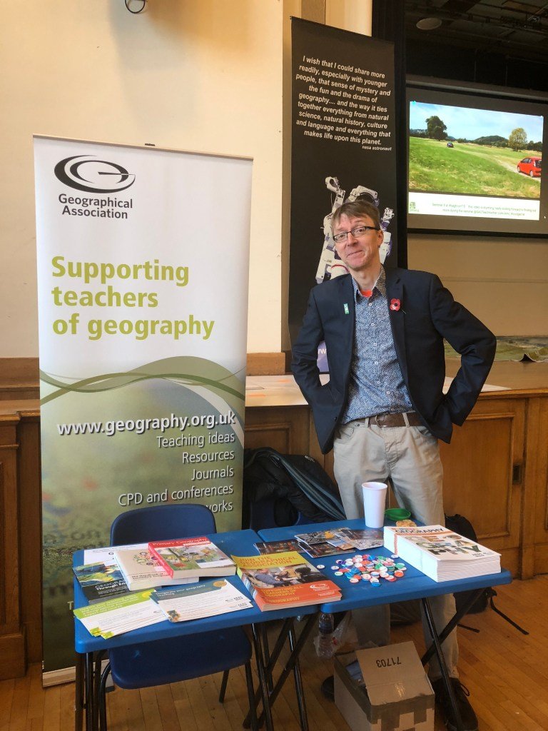 Alan Parkinson at a GA Stand