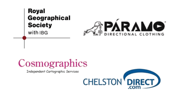 Discount vouchers available from RGS, Paramo, Cosmographics and Chelston Direct