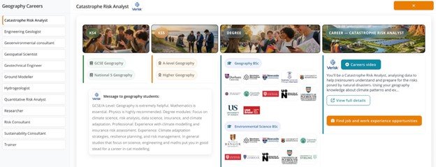 Time for Geography - pathways and careers