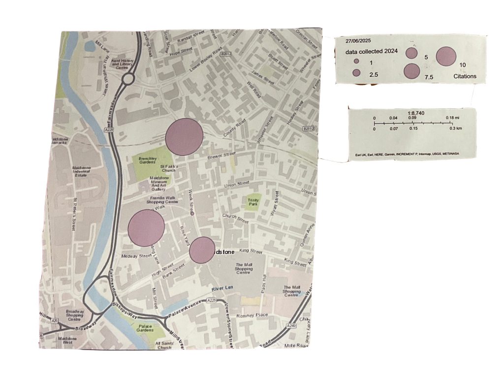 A map of 2024 data