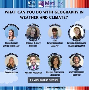 What can you do with geography in weather and climate? poster