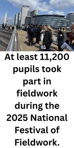 More than 11,200 pupils took part in National Festival of Fieldwork in 2025