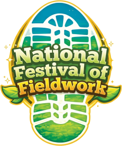 NFF logo - a green and blue boot print