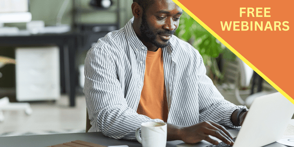 Image of someone on a laptop. Image by Seventy Four sourced from Canva