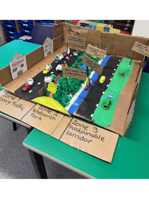 1st place group model - made by Esme Danner and Olivia Molyneux
