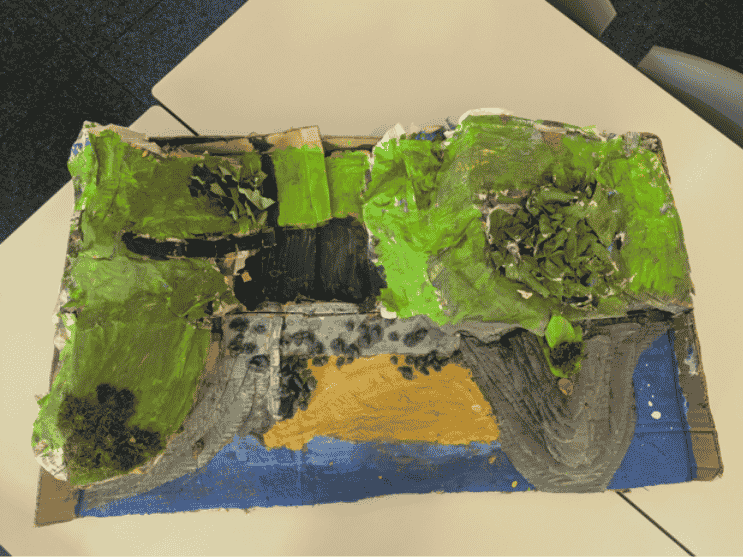 Max Evans and Stanley O'Grady - 2nd place model in the model making competition 2026