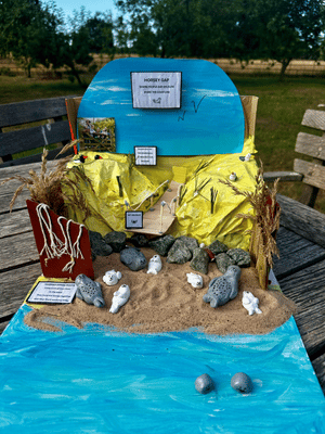Alice Tattersall's model competition photo of her model - KS2 2nd place